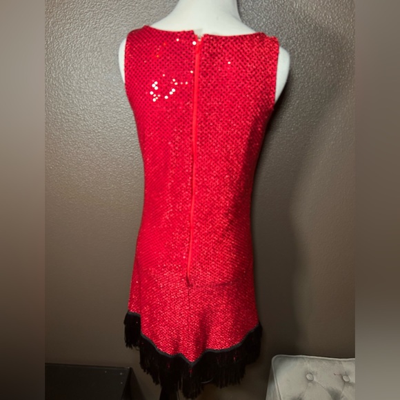 Flapper Babe, sparkly, fringe dress!! - Picture 3 of 10